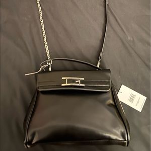 H by Halston black convertible crossbody.